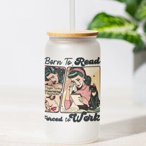 Born to Read Forced to Work, Book Lover Gift, Spicy Books, Dark Romance, Booktok